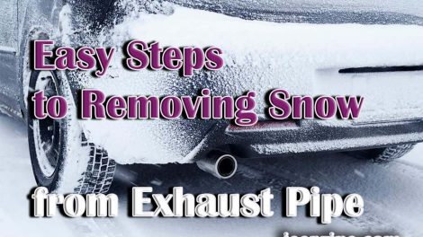 Quick and Easy Steps to Removing Snow From an Exhaust Pipe