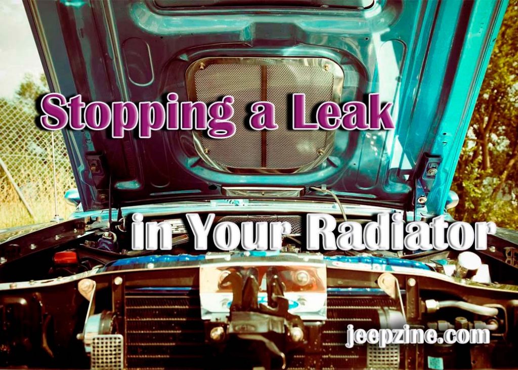 How to Stop a Leak in a Radiator