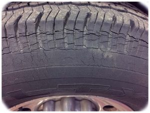 Small Cracks in Tire Sidewalls