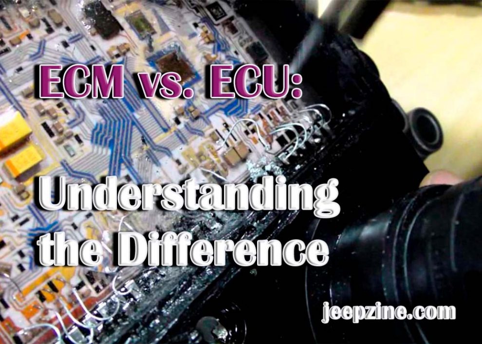 ECM vs. ECU: Understanding the Difference