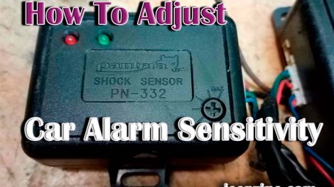How To Adjust Car Alarm Sensitivity