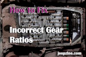 How to Fix Incorrect Gear Ratios