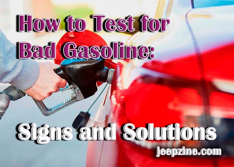 Testing Your Gasoline for Quality