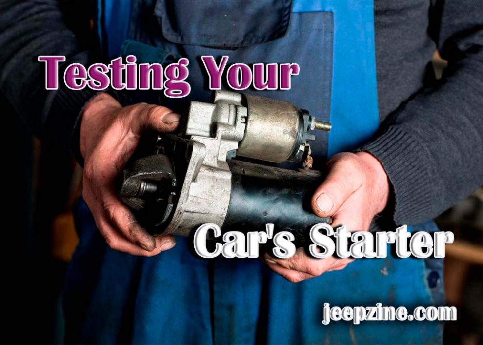 Testing Your Car's Starter