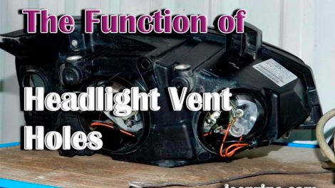 The Function of Headlight Vent Holes