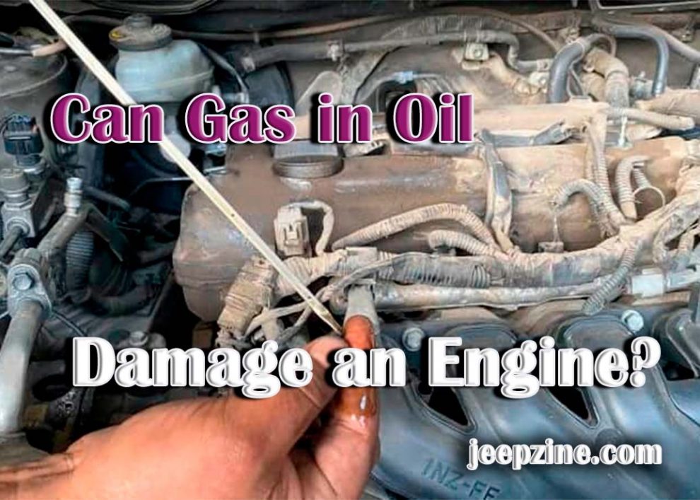 Can Gas in Oil Damage an Engine