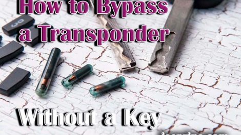 How to Bypass a Transponder Without a Key