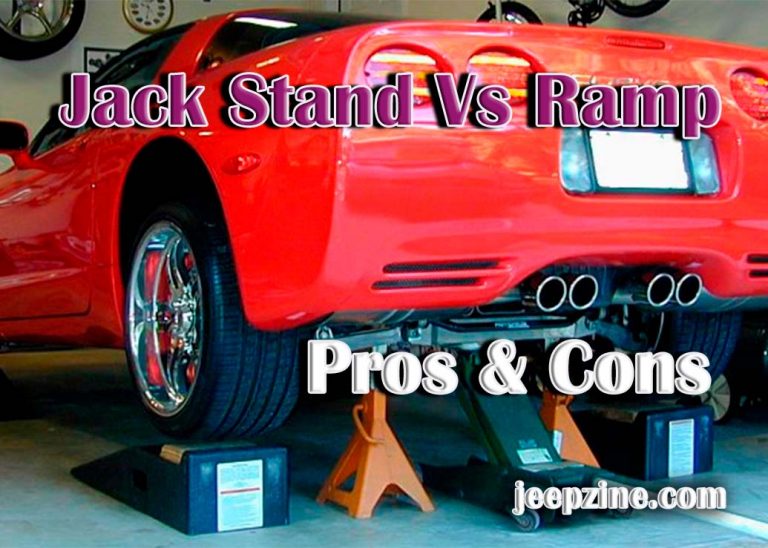 Jack Stand Vs Ramp What's the Best Option for Auto Maintenance?