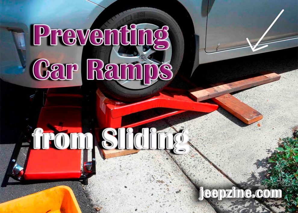 Preventing Car Ramps from Sliding