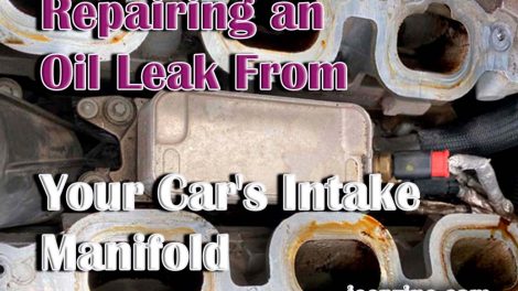Repairing an Oil Leak From Your Car's Intake Manifold