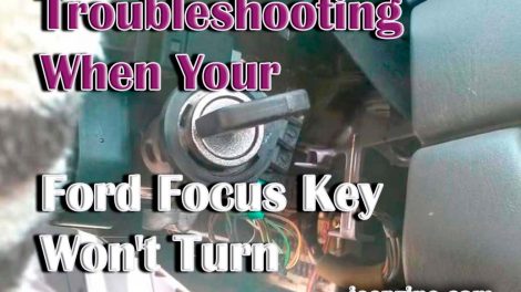 Troubleshooting When Your Ford Focus Key Won't Turn