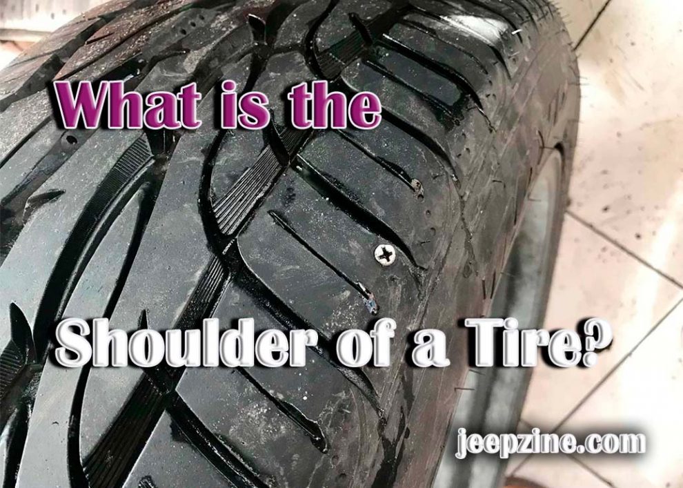 What is the Shoulder of a Tire