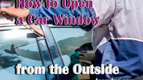 How to Open a Car Window from the Outside