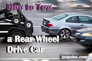 How to Tow a Rear Wheel Drive Car