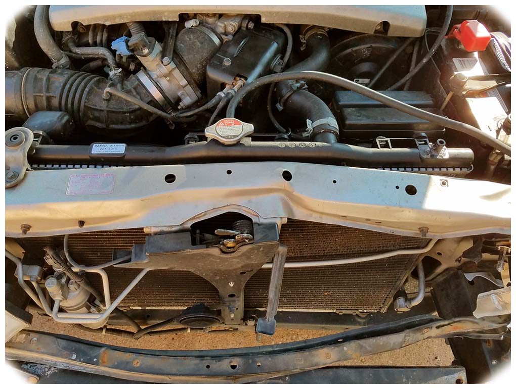 All about Radiator Support Frame Damage