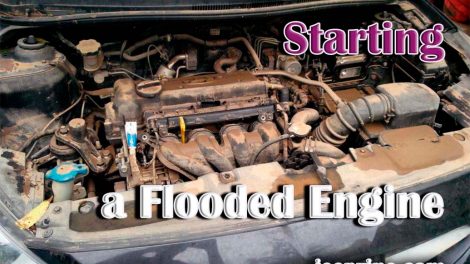 Starting a Flooded Engine