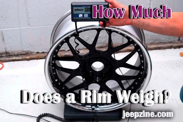 How Much Does a Rim Weigh?