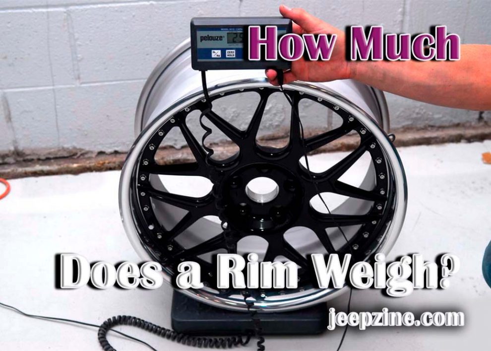 How Much Does a Rim Weigh?