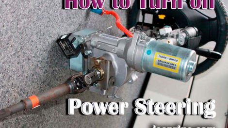 How to Turn off Power Steering