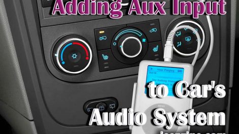 Adding Aux Input to Car's Audio System