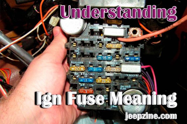 Understanding Ign Fuse Meaning