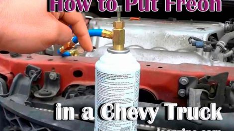 How to Put Freon in a Chevy Truck