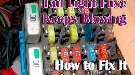 Tail Light Fuse Keeps Blowing – How to Fix It