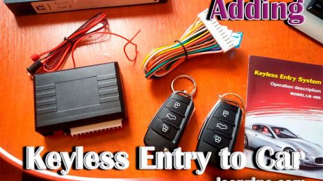 Adding Keyless Entry to Car