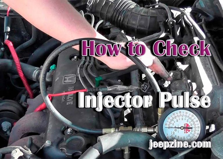 Injector Pulse Controller How to Check Injector Pulse - Jeepzine