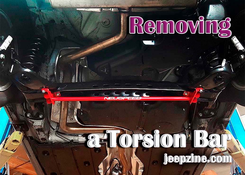 How to Remove a Torsion Bar Safely and Correctly