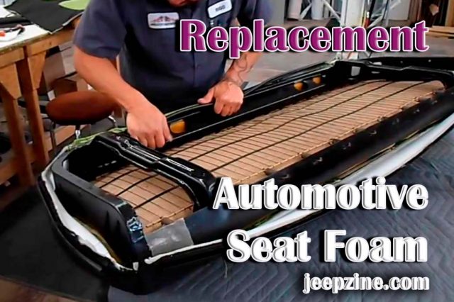 Replacement Automotive Seat Foam