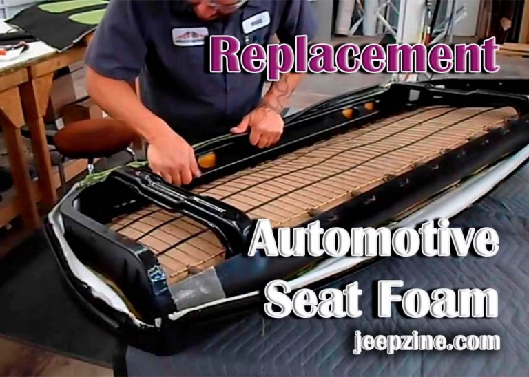 Automotive Seat Foam Replacement A Comprehensive Guide