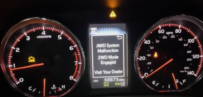 What Does Check AWD System Mean?