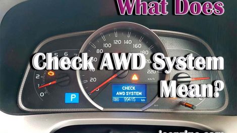 What Does Check AWD System Mean?