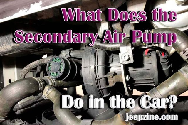 What Does the Secondary Air Pump Do in the Car?