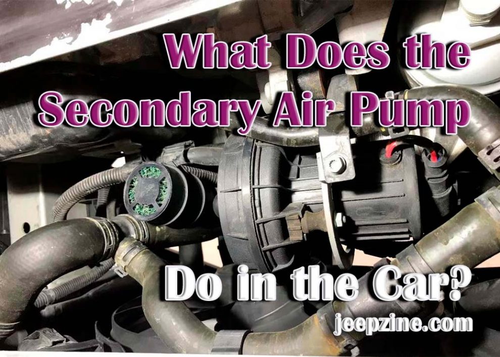 What Does the Secondary Air Pump Do in the Car?