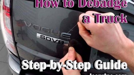 How to Debadge a Truck - Step-by-Step Guide