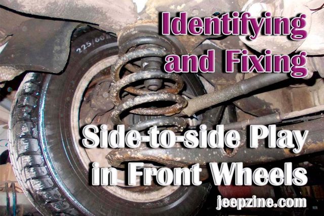 Identifying and Fixing Side-to-side Play in Front Wheels