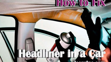 How to Fix Headliner in a Car
