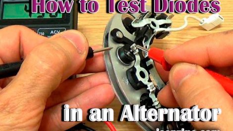 How to Test Diodes in an Alternator