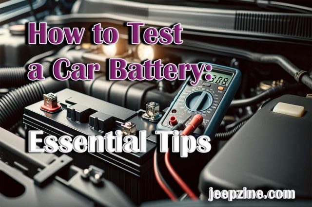 How to Test a Car Battery: Essential Tips for Every Driver