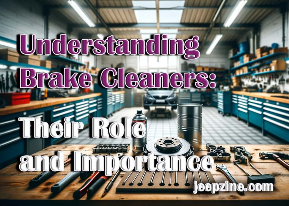 Understanding Brake Cleaners: Their Role and Importance