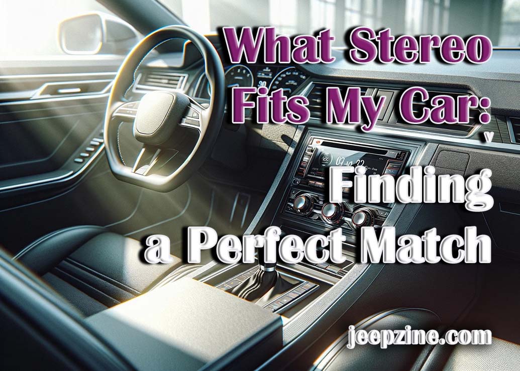 Finding the Perfect Stereo for Your Car A Comprehensive Guide