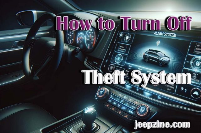 How to Turn Off Theft System
