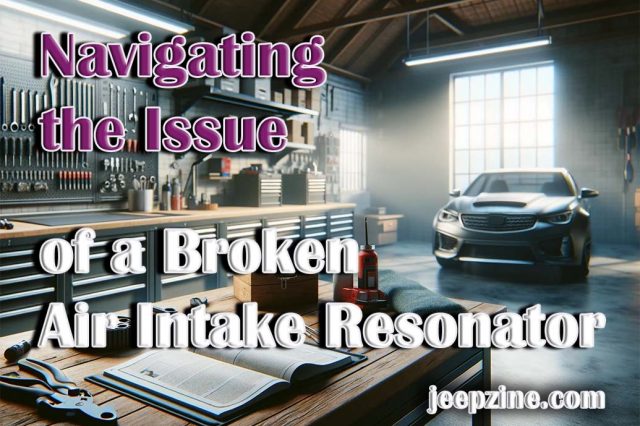Navigating the Issue of a Broken Air Intake Resonator