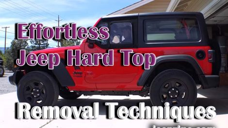 Effortless Jeep Hard Top Removal Techniques